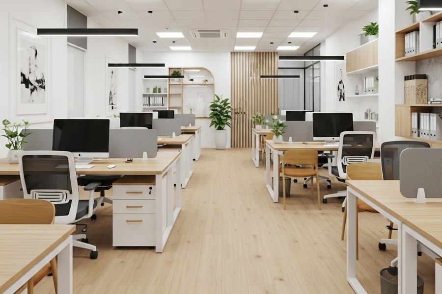 Đơn Vị Thiết Kế Nội Thất Văn Phòng tại Bến Cát tối ưu vận hành