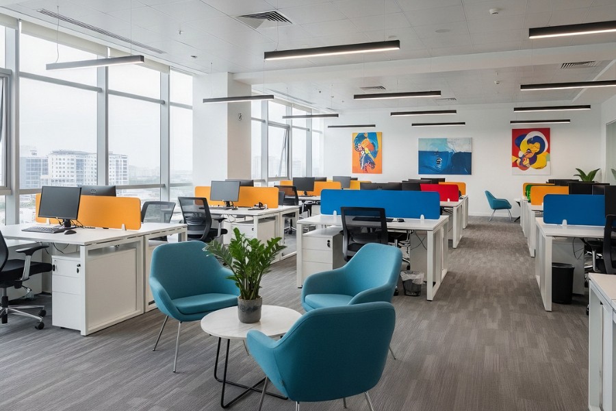 Đơn Vị Thiết Kế Nội Thất Văn Phòng tại Bình Tân linh hoạt hiệu suất