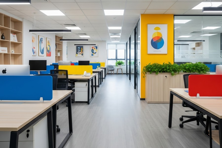 Đơn Vị Thiết Kế Nội Thất Văn Phòng tại Dầu Tiếng đồng bộ khoa học