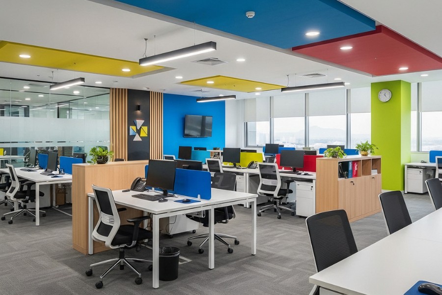 Đơn Vị Thiết Kế Nội Thất Văn Phòng tại Phú Giáo phát triển vùng mới