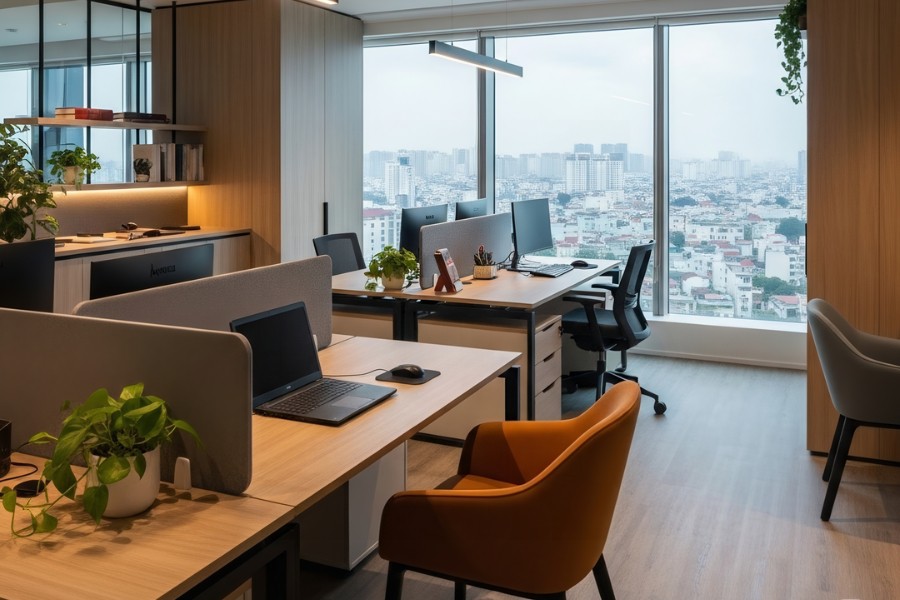 Đơn Vị Thiết Kế Nội Thất Văn Phòng tại Quận 2 Hiện đại và Tối ưu