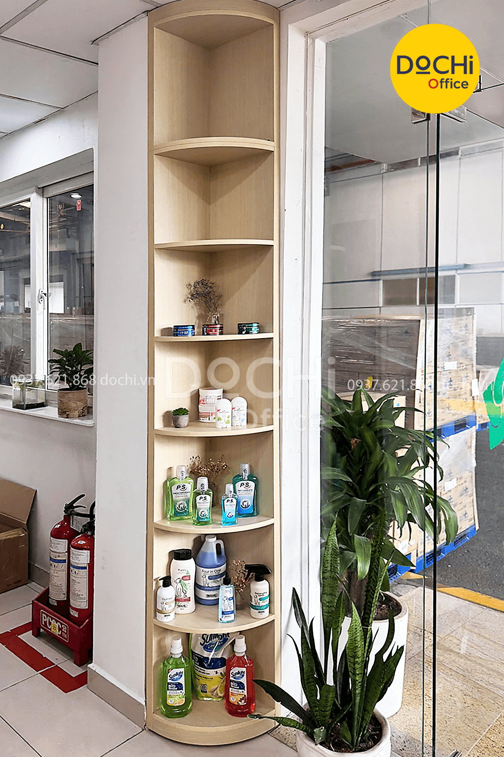 Tủ trưng bày âm tường, tối ưu không gian và thẩm mỹ