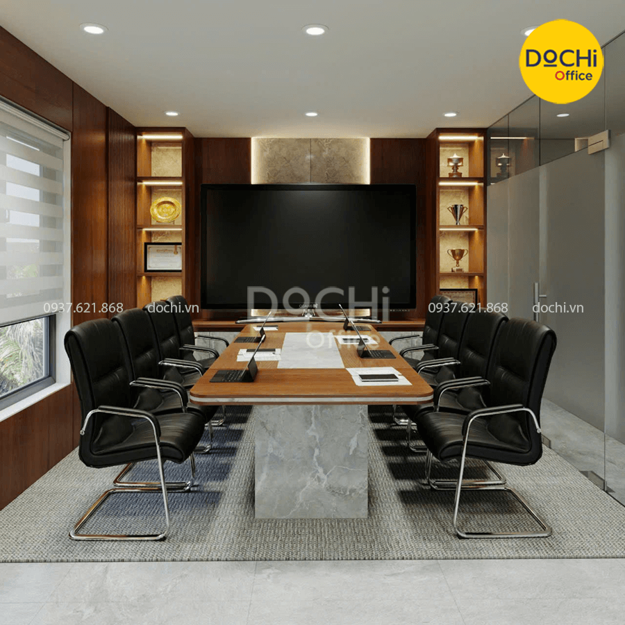 Cách bố trí bàn ở phòng họp