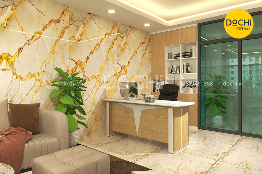 Mẫu văn phòng bất động sản sang trọng