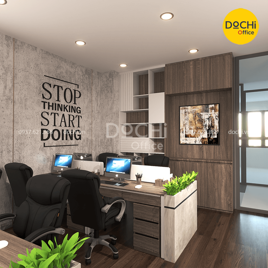 Cách bố trí bàn làm việc văn phòng khoa học theo công năng