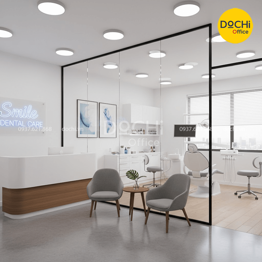Kinh nghiệm lựa chọn nội thất văn phòng nha khoa phù hợp
