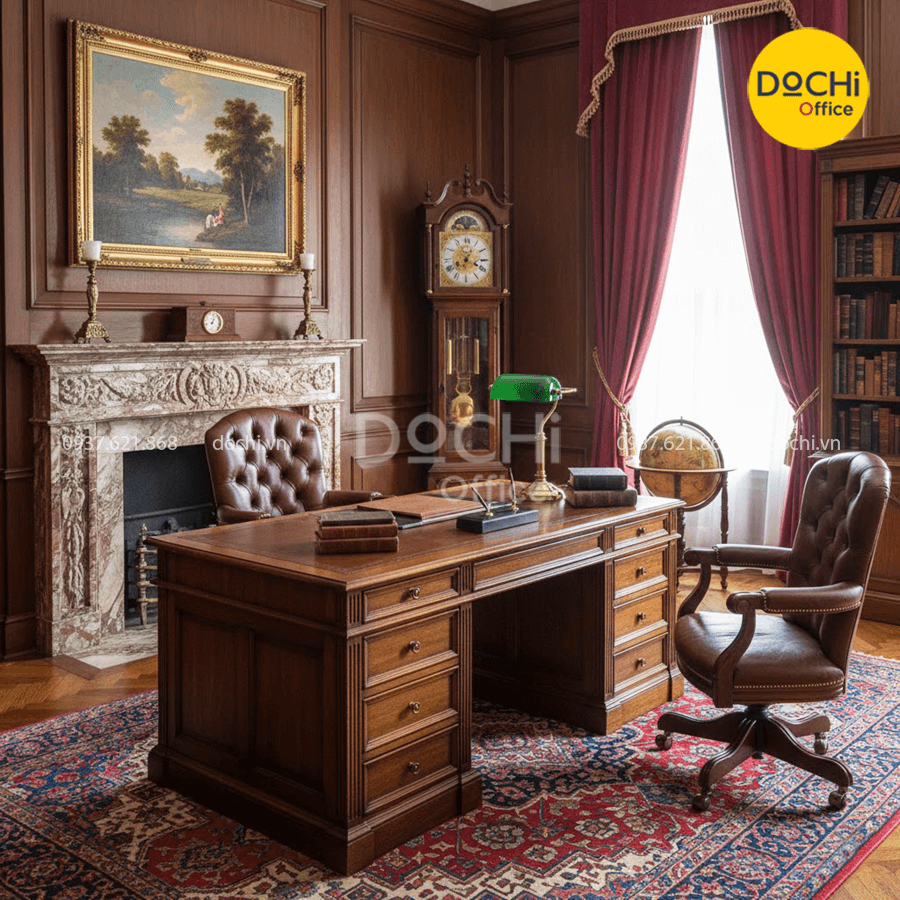 Kinh nghiệm lựa chọn đơn vị thiết kế nội thất văn phòng phong cách cổ điển uy tín