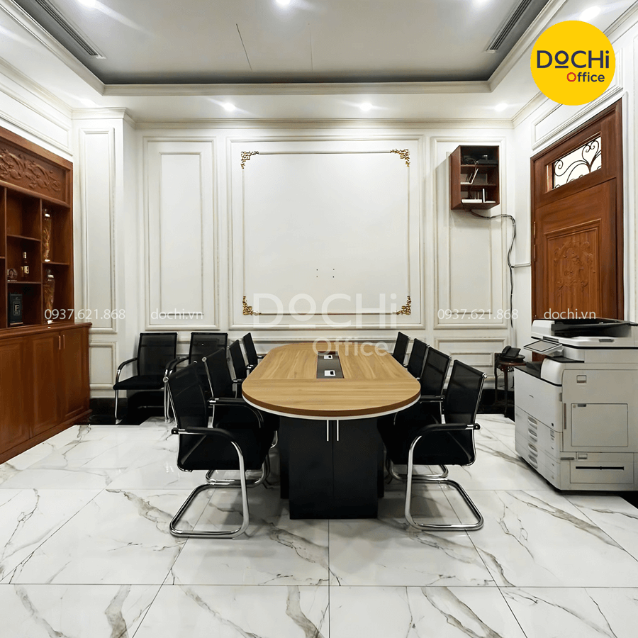 Hướng dẫn bố trí phòng họp phù hợp với không gian