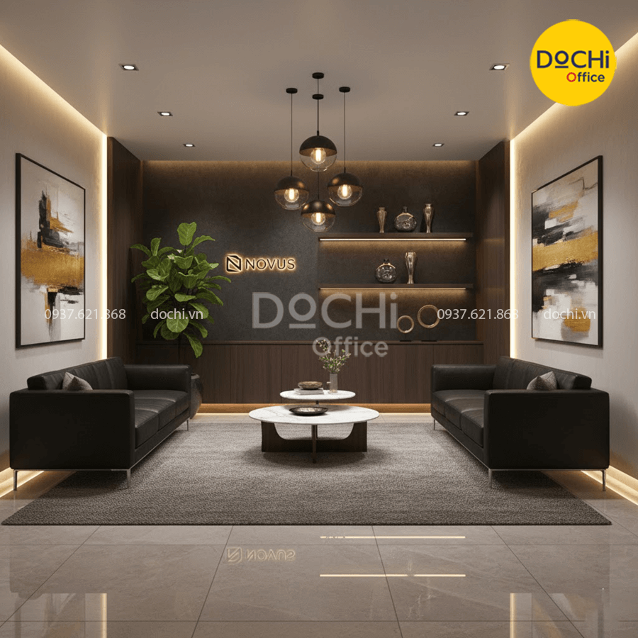 Mẫu thiết kế nội thất khu vực tiếp khách