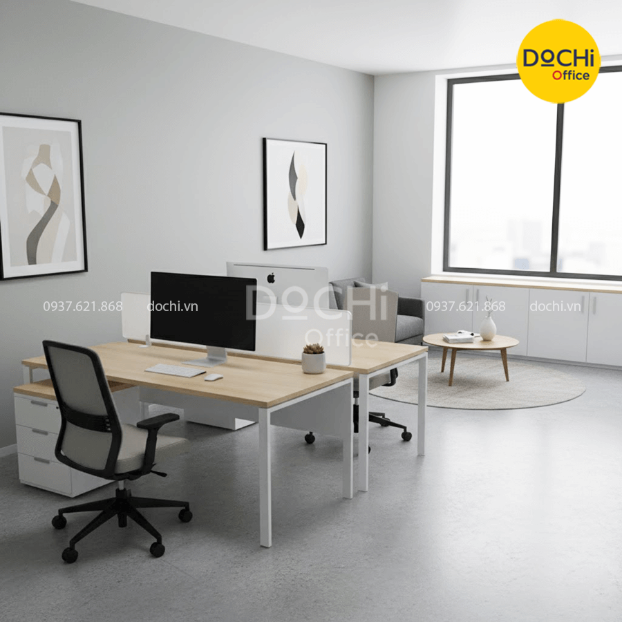 Các bố trí nội thất văn phòng nhỏ phù hợp, tối ưu công năng