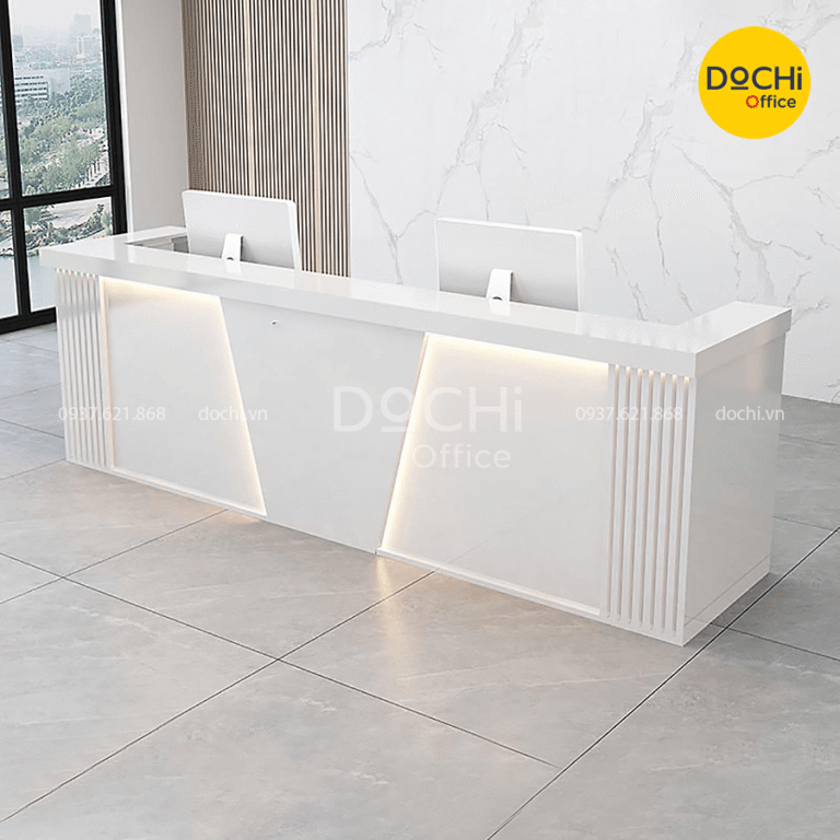 Quầy lễ tân cao cấp QLT096