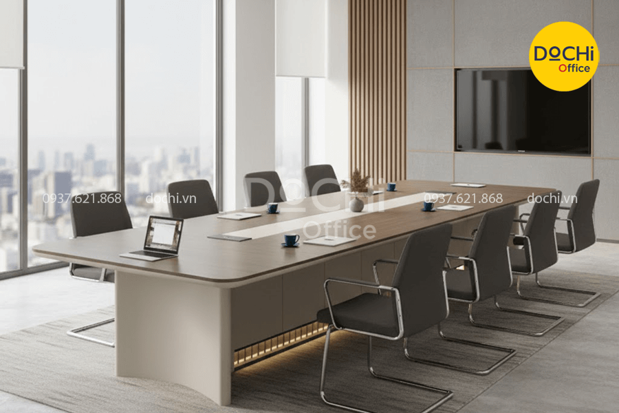 Thiết kế không gian phòng họp cho văn phòng 80m2