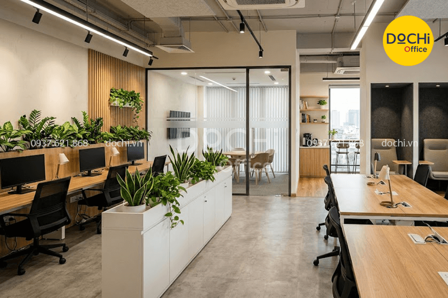 Kinh nghiệm khi thiết kế nội thất văn phòng 80m2