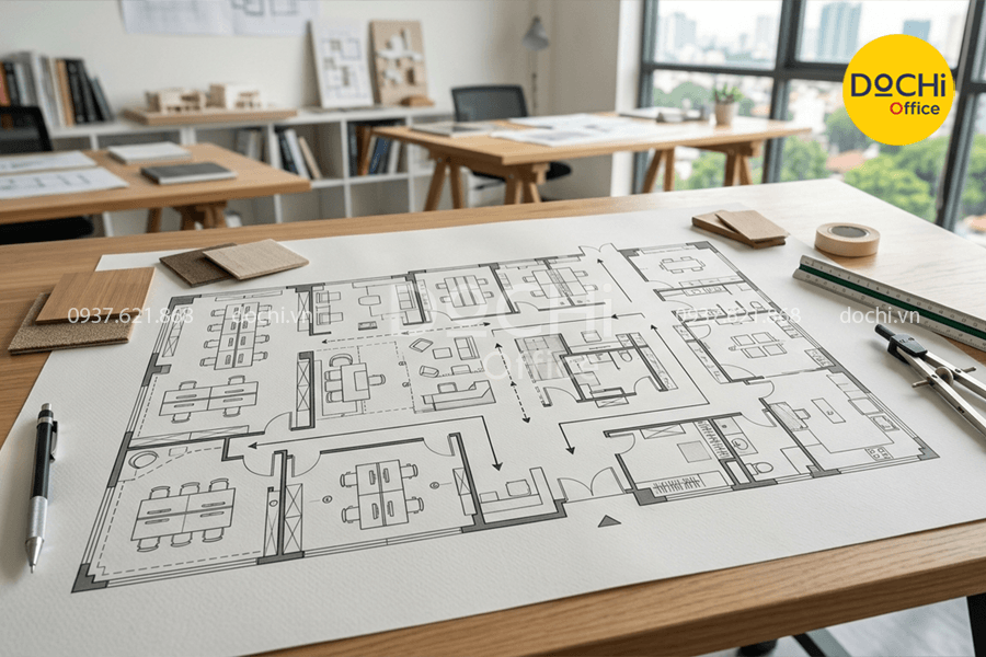 16+ Mẫu bản vẽ văn phòng làm việc thiết kế tối ưu