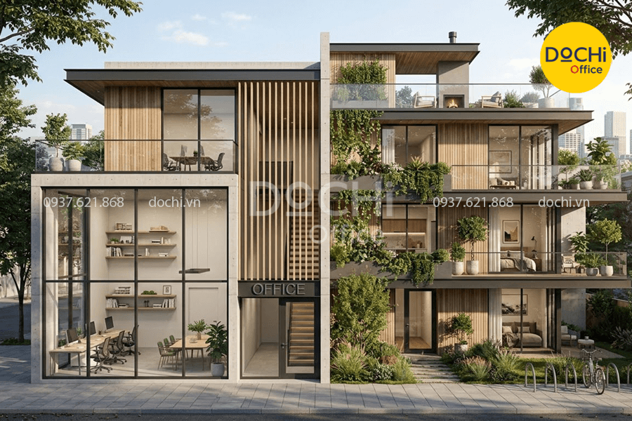 Đặc điểm nhà kết hợp văn phòng