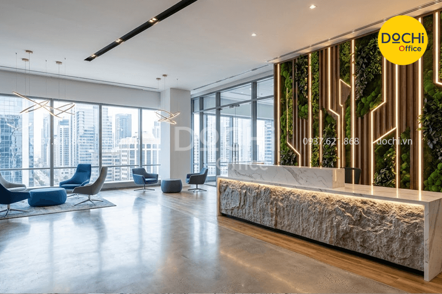 Những lưu ý khi thiết kế sảnh văn phòng công ty