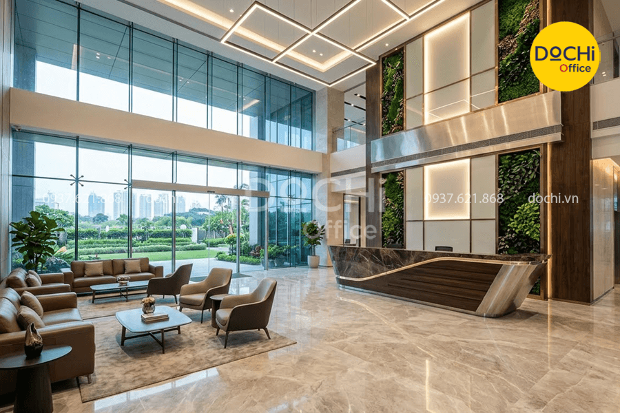 Tại sao công ty nên đầu tư làm sảnh văn phòng chuyên nghiệp?