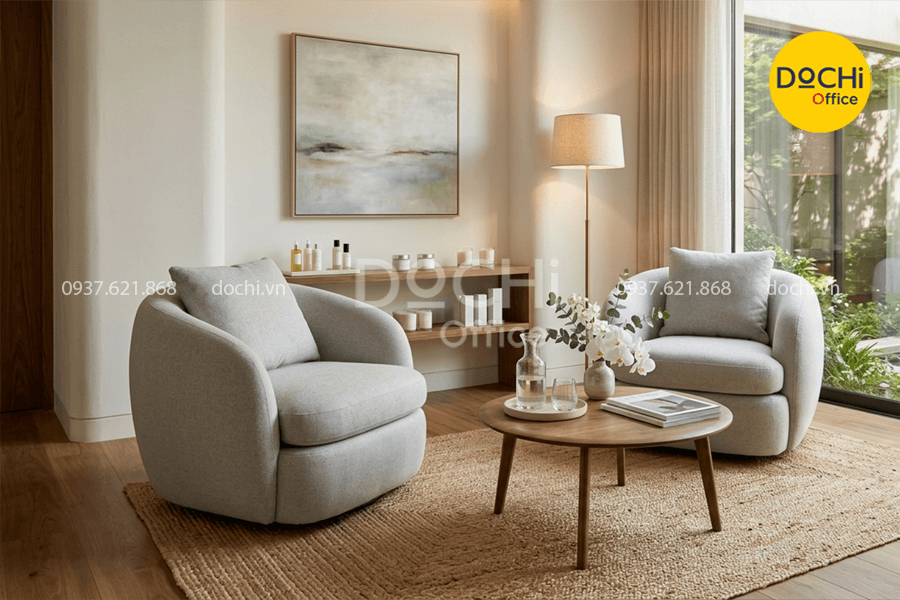 Nội thất bàn ghế tiếp khách cho Spa