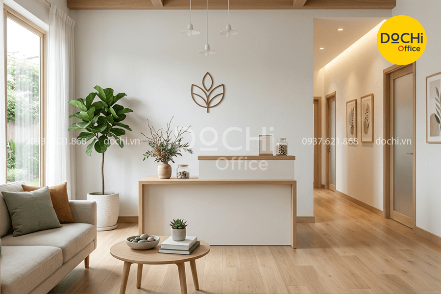 Mẫu thiết kế nội thất Spa phong cách Bắc Âu