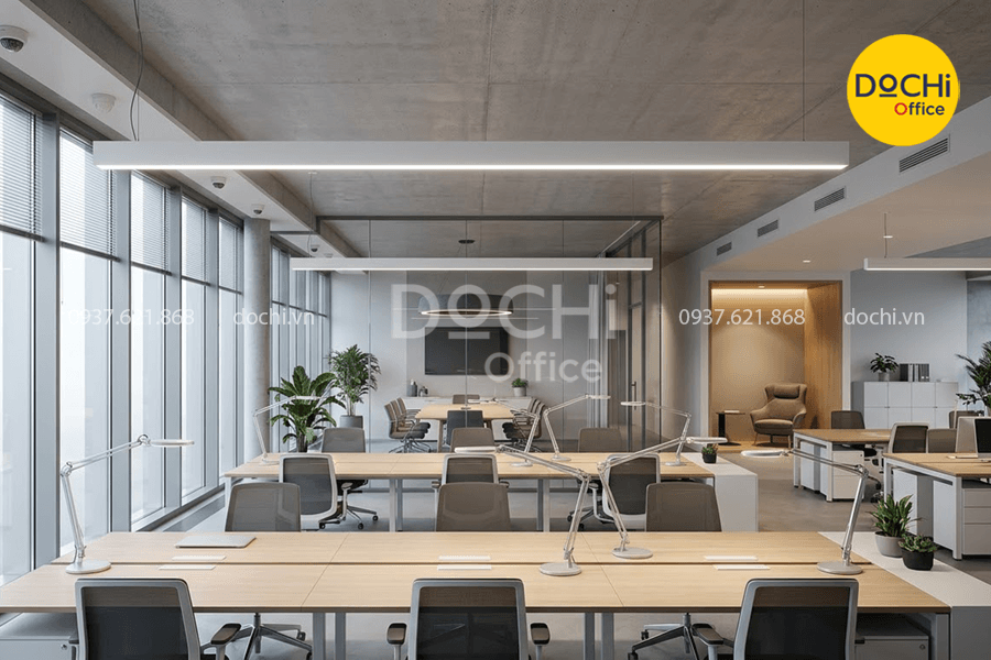 Các tiêu chuẩn ánh sáng trong thiết kế văn phòng