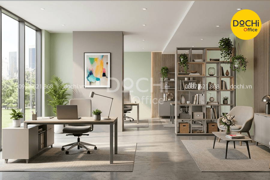 Lợi ích khi trang trí phòng làm việc văn phòng