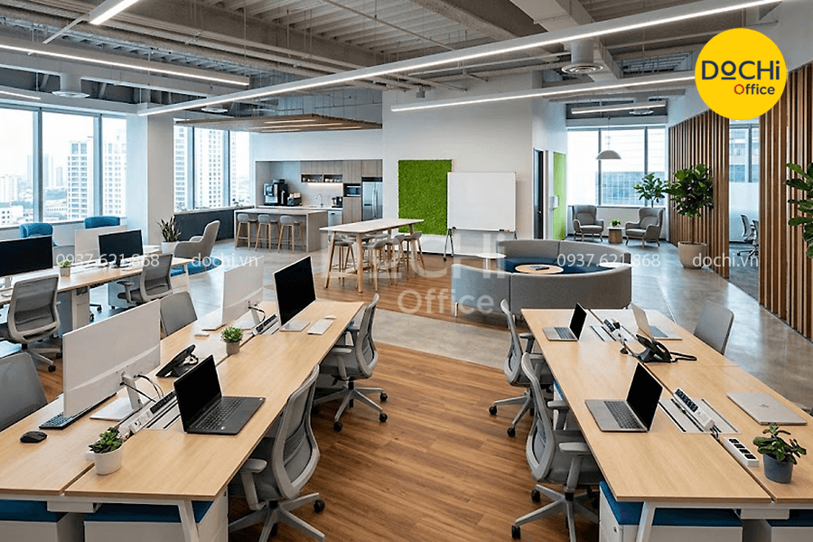 Xu hướng thiết kế văn phòng theo hướng không gian mở