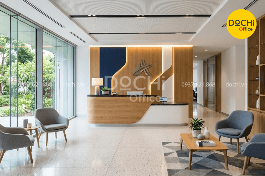 Thiết kế khu vực sảnh tiếp khách