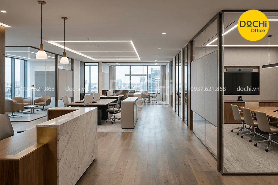 Kinh nghiệm thiết kế văn phòng công ty tài chính