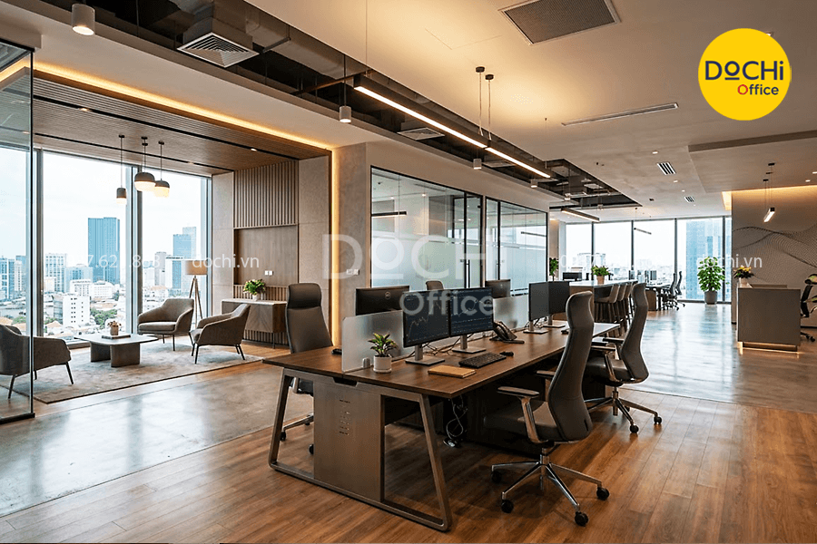 Các phong cách thiết kế văn phòng công ty tài chính