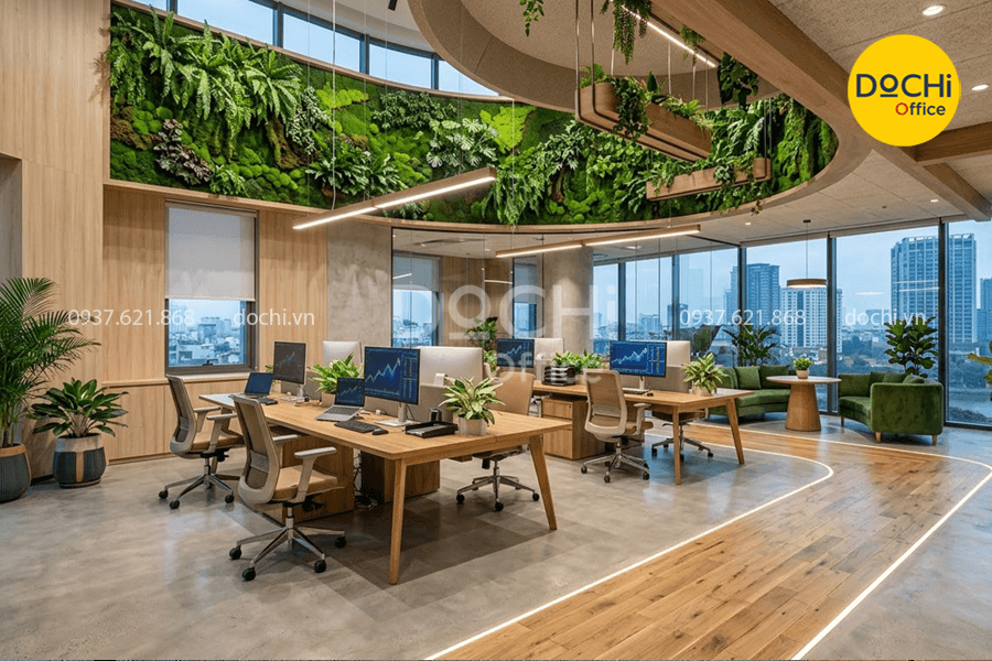 Các phong cách thiết kế văn phòng công ty tài chính