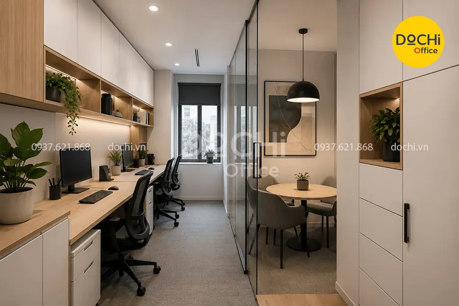 Khó khăn khi thiết kế nội thất văn phòng 30m2