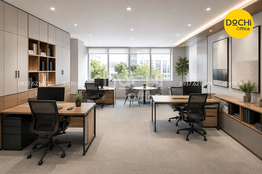 Bí quyết thiết kế nội thất văn phòng 30m2 đẹp, chuyên nghiệp